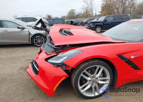 2018 Chevrolet Corvette Stingray from USA, damaged, VIN 1G1YB2D74J5105055